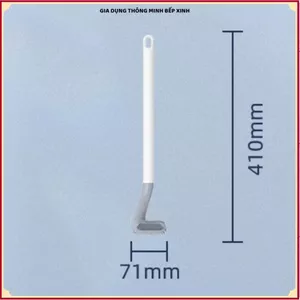 Chổi Cọ Toilet Chữ L Đầu Silicon Thông Minh – BÀN CHẢI VỆ SINH BỒN CẦU CAO CẤP, LÀM SẠCH MỌI NGÓC NGÁCH