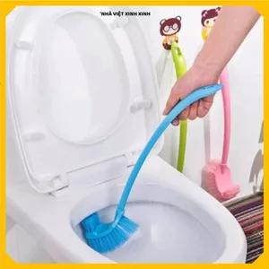 CHỔI CỌ RỬA TOILET 2 ĐẦU, Chổi Cọ Bồn Cầu, Bàn Chải Vệ Sinh Nhà Tắm