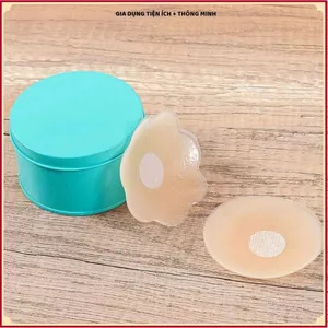đôi Miếng dán đầu ti nữ Miếng dán nhũ hoa tàng hình sexy Silicon dùng nhiều lần