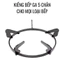 Một Chiếc Kiềng Bếp Ga Kính Đường Kính 18.6cm, Cao 4.4cm Dành Cho Tất Cả Các Loại Bếp Gas Phổ Thông