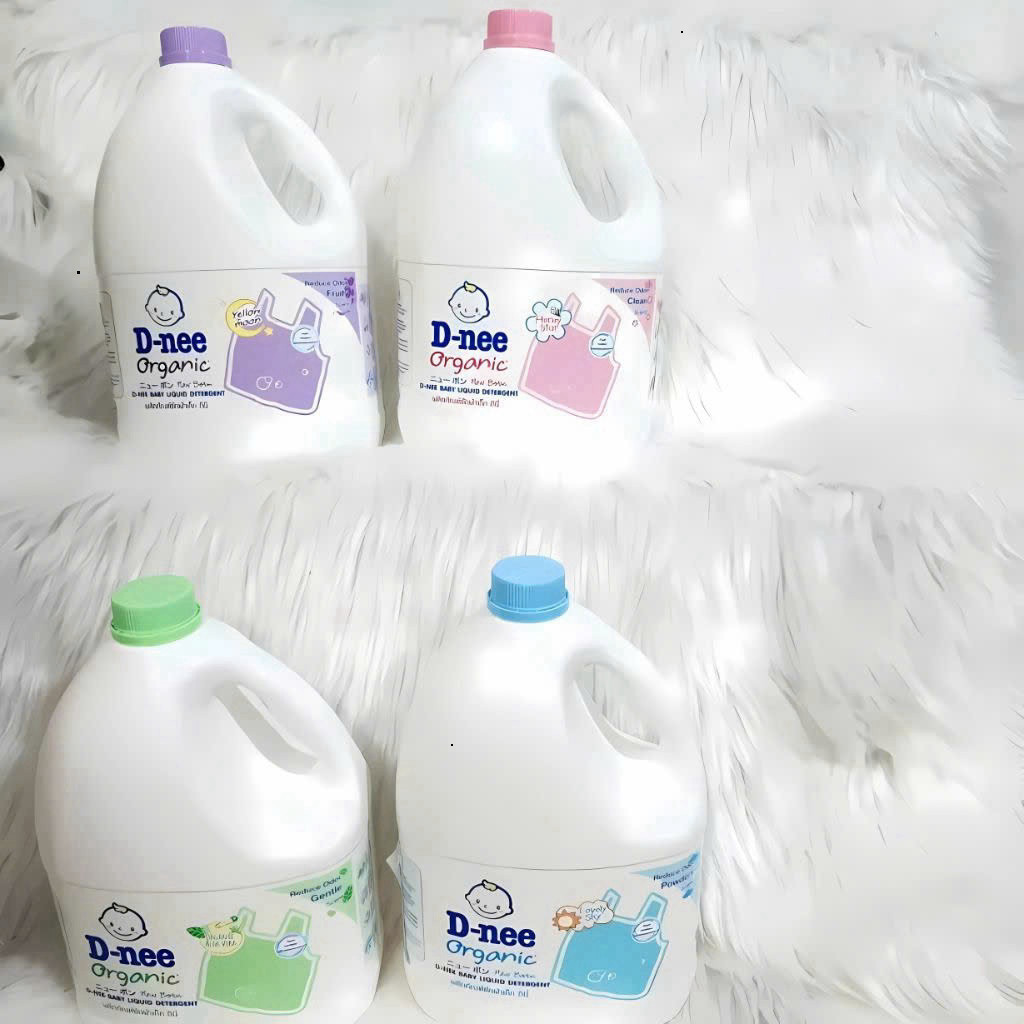 Nước Giặt Dnee Chính Hãng Thái Lan 3000ml/Túi 1400ml - Nước Giặt Xả Cho Bé Thơm Lâu, Dịu Nhẹ, An Toàn Cho Trẻ Sơ Sinh