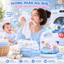 Nước Giặt Xả Dnee Baby Plus+ 3L Chính Hãng Cho Bé Giặt Xả 2in1 Dịu Nhẹ Thơm Lâu Mềm Vải