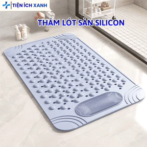 Thảm Chống Trượt Nhà Tắm, Thảm Silicon Massage Hút Chân Không, Chống Trượt Vệ Sinh Chân
