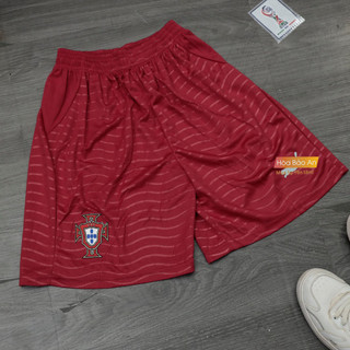 Bộ quần áo bóng đá đội tuyển bồ đào nha sân nhà áo đỏ quần đỏ wc 2026/27 - vải thái cao cấp