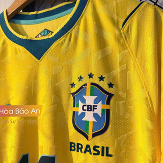 Bản Cao cấp [Chỉ Có Áo] Áo Bóng Đá Player Đội Tuyển Brazil WC 2026 màu vàng - Hàng Nhập Khẩu Thailand fom 45-95kg