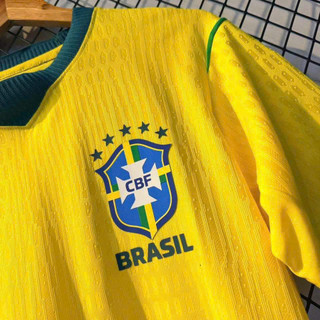 Bản Cao cấp [Chỉ Có Áo] Áo Bóng Đá Player Đội Tuyển Brazil WC 2026 màu vàng - Hàng Nhập Khẩu Thailand fom 45-95kg