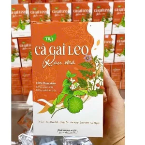 Trà Cà Gai Leo Rau Má Hộp 30 Gói Chính Hãng Cao Cấp ✅ Trà mát gan thanh nhiệt đẹp da tăng cường sức khỏe an toàn