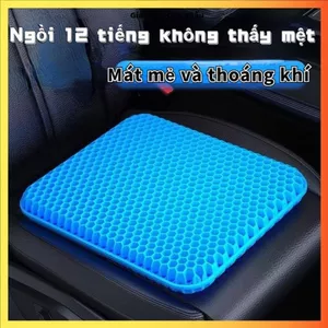 ĐỆM GHẾ SILICON THOÁNG KHÍ SIZE LỚN - Đệm Ghế Ô Tô, Đệm Ghế Văn Phòng Chống Đau Lưng Cao Cấp