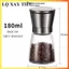 LỌ XAY TIÊU THỦY TINH CAO CẤP - Nắp Inox Chắc Chắn, Dụng Cụ Xay Tiêu Tiện Lợi
