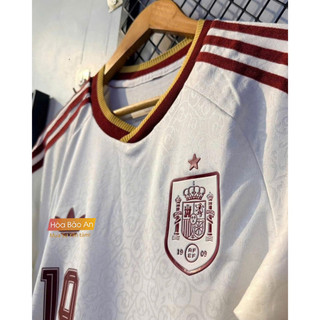 [Chỉ Có Áo] Áo Bóng Đá Player  Đội Tuyển Tây Ban Nha Sân Khách WC 2026 - Hàng Nhập Khẩu Thailand