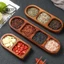 Khay gỗ 2/3/4 ngăn đựng gia vị, sushi, bánh mì, tráng miệng – dùng cho bữa sáng/bữa tối/bếp