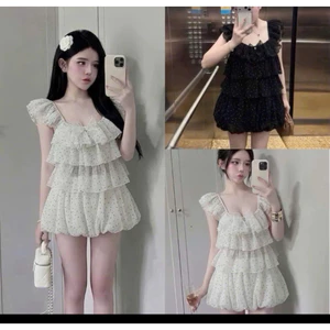 Sét tơ tầng cv bí 2 màu Mon fashion