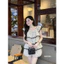 Set cộc tơ chấm bi áo tầng viền ren quần phồng xinh_Thời Trang Nữ Mon fashion