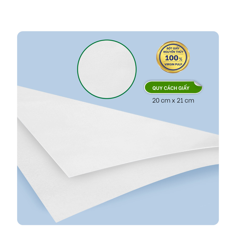 [Hàng Chính Hãng] Lốc 3 Gói Khăn Giấy Bỏ Túi LET-GREEN 10 Tờ Bột Giấy Nguyên Chất - Nhỏ Gọn Tiện Lợi