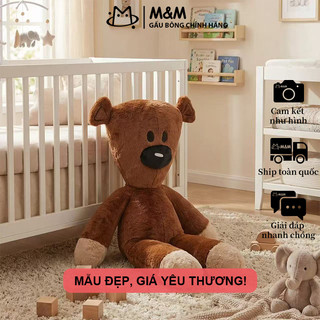 Gấu Bông Gấu Mr.Bean - Bộ Sưu Tập Cao Cấp Mềm Mại Dễ Thương, Thiết Kế Ngộ Nghĩnh Độc Đáo, Bạn Đồng Hành Hoàn Hảo Cho Mọi