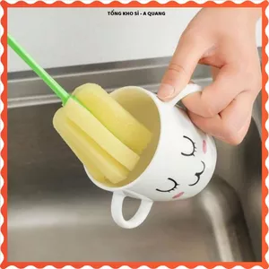 CỌ RỬA BÌNH NƯỚC ĐA NĂNG 7 MÀU, DỤNG CỤ VỆ SINH NHÀ BẾP, Làm Sạch Nhanh Chóng, Tiện Lợi Cho Gia Đình