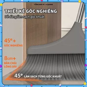 BỘ CHỔI VÀ HÓT RÁC CAO CẤP, CHỔI QUÉT NHÀ ĐA NĂNG TIỆN LỢI, Dụng Cụ Vệ Sinh Gia Đình