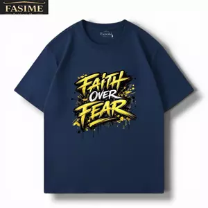 Áo Oversize FAITH OVER FEAR – Mặc Lên Là Chất
