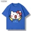 Áo Thun BOXY Nam Nữ Form Rộng In Hình Hellokitty Xin Chào Cotton Dày, Mềm, Co Giãn 2C, định lượng 250g FASIME STORE
