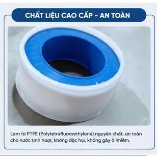 Băng Tan sử dụng cho Đầu Vòi Nối Tăng Áp Tích Hợp Lõi Lọc Bông PP Xoay 360 Độ