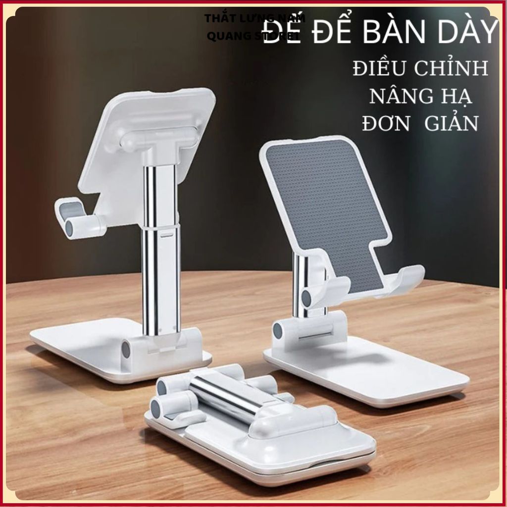 (COMBO 5) Giá Đỡ Điện Thoại Gấp Gọn - Kệ Để Điện Thoai Để Bàn Xem Video, Có Thể Gấp Gọn Điều Chỉnh Đa Năng