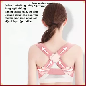 DÂY CHỐNG GÙ LƯNG SIZE L 70 - 90 Kg - Hỗ Trợ Cải Thiện Tư Thế Ngồi Đứng, Đai Co Giãn Tiện Dụng