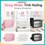 TÚI ĐỰNG MỸ PHẨM TRONG SUỐT SIZE L - Túi Makeup Cá Nhân Chống Nước, Washbag Du Lịch Tiện Lợi