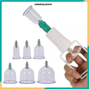 BỘ GIÁC HƠI 12 LY HÚT CHÂN KHÔNG - Tăng Cường Sức Khỏe An Toàn Không Dùng Lửa, Dụng Cụ Giác Hơi Gia Đình
