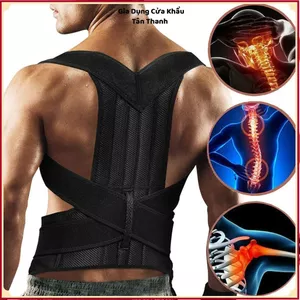 ĐAI CHỈNH LƯNG GÙ SIZE M 45-60KG - Hỗ Trợ Điều Chỉnh Tư Thế Lưng Cho Nhân Viên Văn Phòng, Đai Chống Gù Cao Cấp