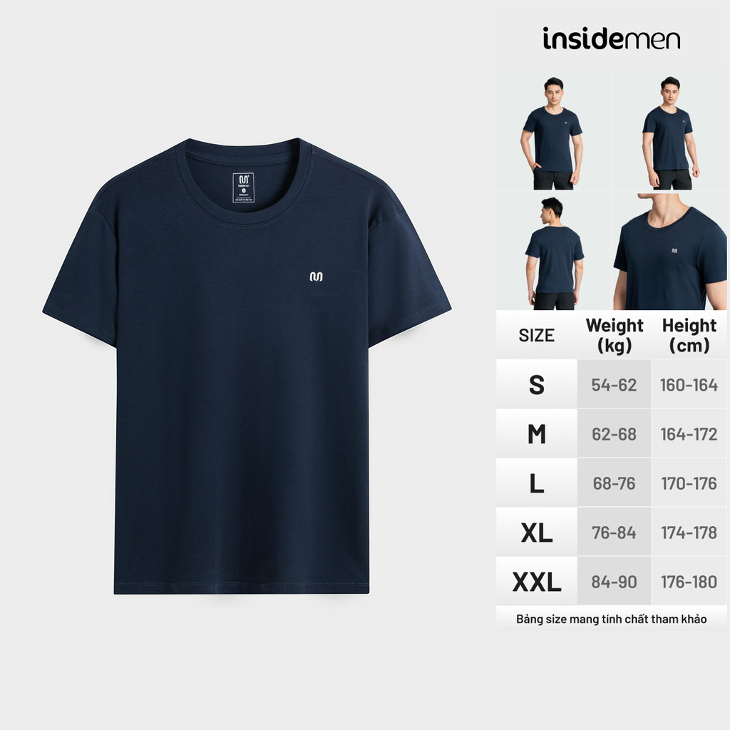 Áo Thun T-shirt Nam Insidemen Cotton 6TS003AZ