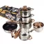 BỘ NỒI ĐỨC 6 MÓN 12 CHI TIẾT CAO CẤP CHÍNH HÃNG - Bộ Nồi Inox Đa Năng Cho Gia Đình