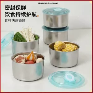 HỘP INOX ĐỰNG THỰC PHẨM AN TOÀN SỨC KHỎE, HỘP CAO CẤP DỄ VỆ SINH, Sử Dụng Bền Lâu Và Tiện Dụng Mỗi Ngày
