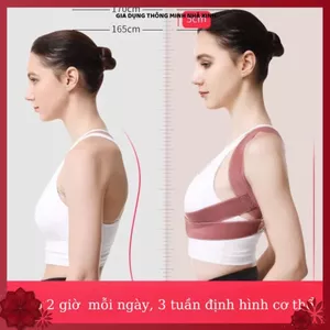 ĐAI NGỰC BẢO VỆ VÒNG 1 CAO CẤP, CHỐNG GÙ LƯNG KHI TẬP GYM YOGA HIỆU QUẢ, Thiết Kế Co Giãn Thoải Mái