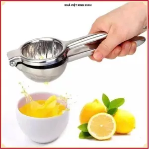 DỤNG CỤ VẮT CHANH INOX 304 CAO CẤP, ÉP KIỆT NƯỚC GIỮ HẠT HIỆU QUẢ, Tiện Lợi Khi Sử Dụng, Dễ Vệ Sinh Hằng Ngày