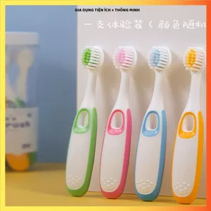 HỘP 8 BÀN CHẢI TRẺ EM SIÊU MỀM CAO CẤP, LÔNG MỀM MỊN KHÔNG GÂY ĐAU NƯỚU, Phù Hợp Bé 3 Đến 12 Tuổi
