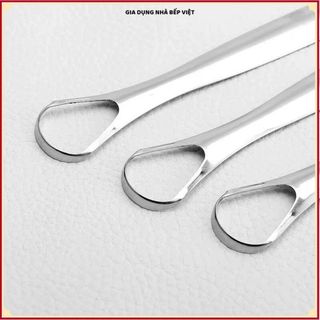 (COMBO 5) DỤNG CỤ CẠO LƯỠI CAO CẤP, INOX 304 AN TOÀN CHO MIỆNG, Vệ Sinh Hằng Ngày, Giữ Hơi Thở Thơm Mát