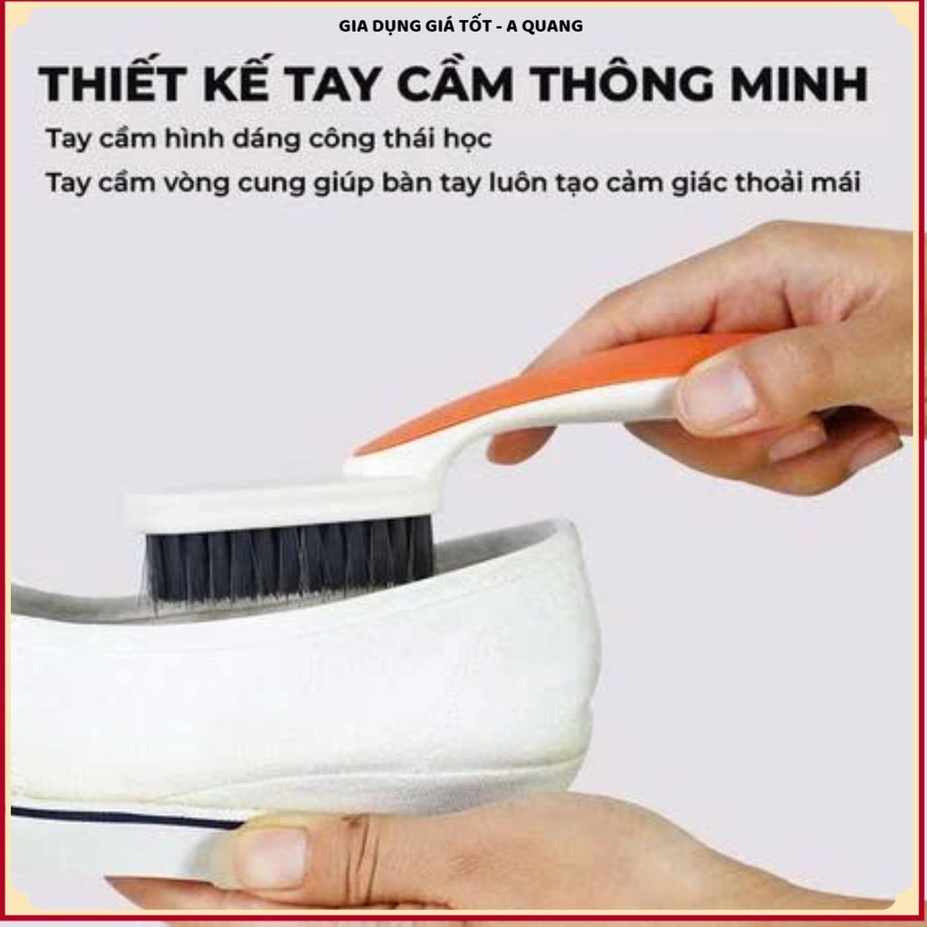 (COMBO 5) BÀN CHẢI CẦM TAY VỆ SINH GIÀY, CHẤT LIỆU PP BỀN ĐẸP NHIỀU MÀU SẮC, Dễ Dàng Làm Sạch Bụi Bẩn