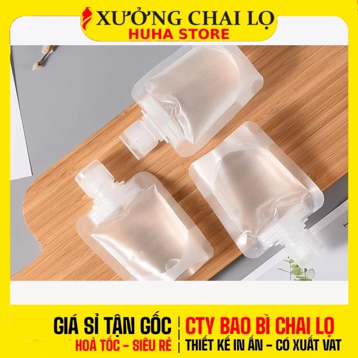 [COMBO 5 CÁI] Chai Lọ Chiết Mĩ Phẩm ❣️ Túi Chiết Dầu Gội, Mĩ Phẩm 30ml,50ml,100ml Có Thể Tái Sử Dụng.