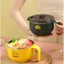 BÁT ĂN CHÁO CÓ NẮP - Hình Vịt Vàng Dễ Thương, An Toàn Cho Thực Phẩm