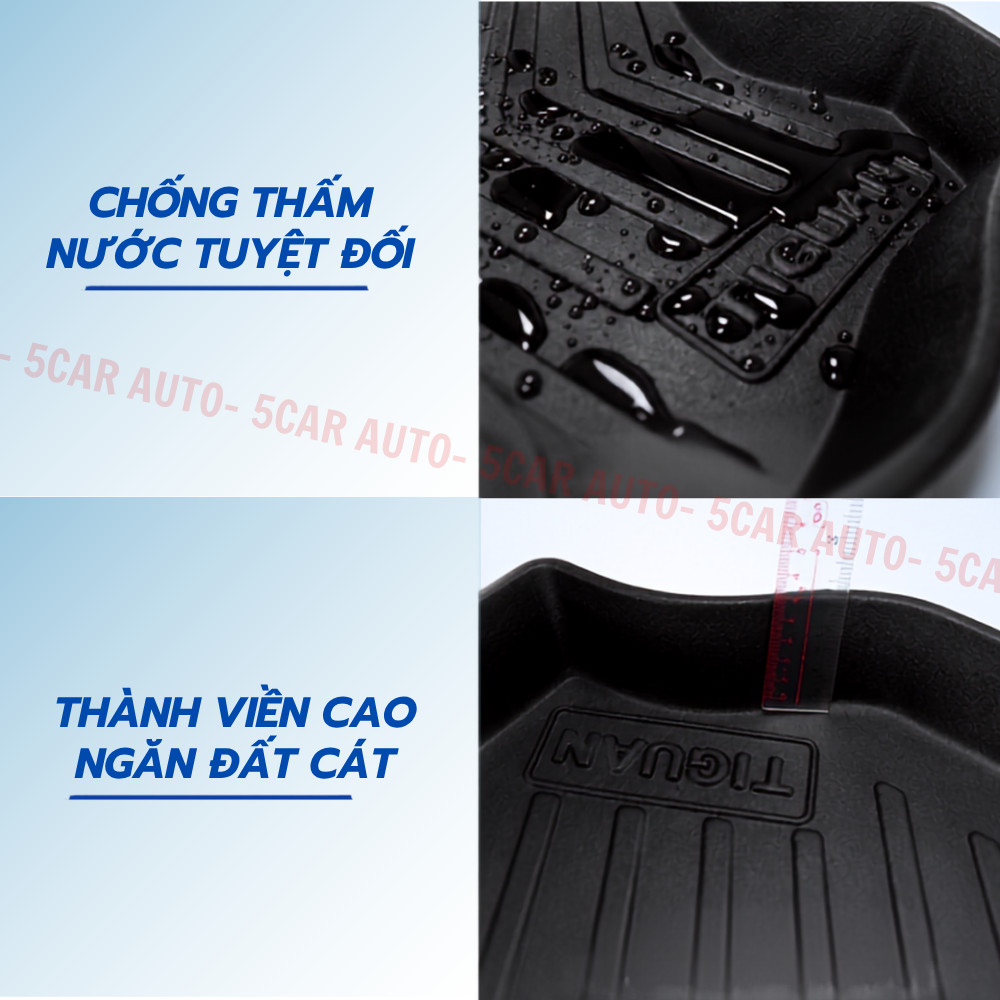 LÓT CỐP xe VINFAST VF8 2024 - NAY nhựa dẻo siêu đẹp, siêu bền, chống thấm nước, không mùi, vừa khít