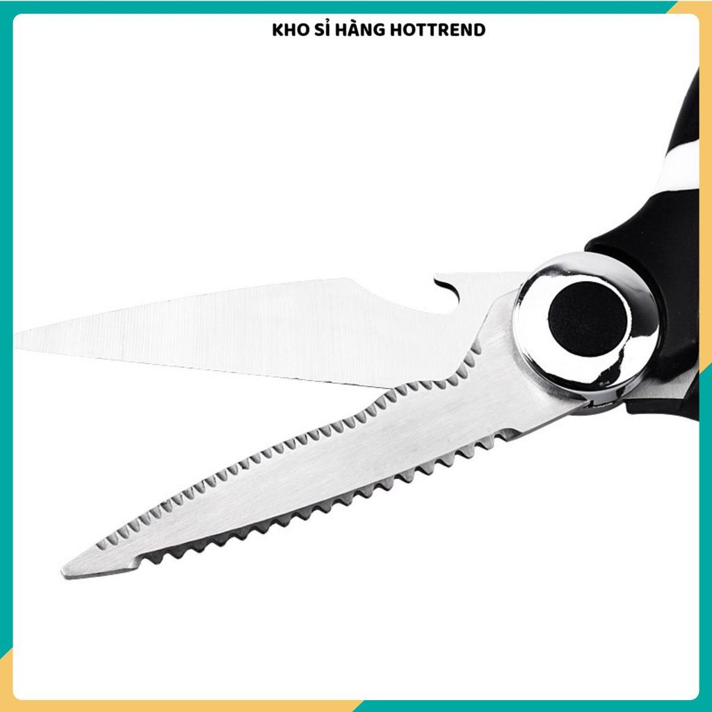 (COMBO 3) KÉO INOX ĐA NĂNG CAO CẤP - Cán Nhựa Đen Thông Minh, Bền Đẹp