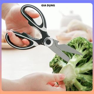 (COMBO 3) KÉO INOX ĐA NĂNG CAO CẤP - Cán Nhựa Đen Thông Minh, Bền Đẹp