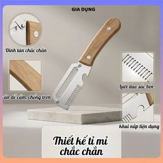 (COMBO 3) DAO NẠO RAU CỦ QUẢ ĐA NĂNG 3 TRONG 1 - Gọt Vỏ Bào Sợi Nhanh, Thép Không Gỉ Cán Nhựa Cao Cấp