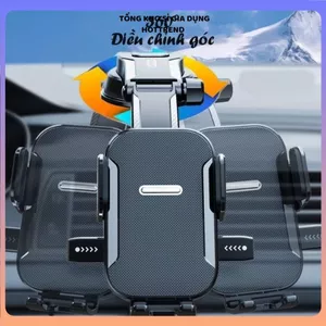 GIÁ ĐỠ ĐIỆN THOẠI Ô TÔ DẠNG THÁC NƯỚC - Xoay 360 Độ, Không Che Tầm Nhìn