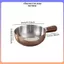 NỒI MINI INOX CÁN GỖ CHỐNG BỎNG - Nấu Mì, Đun Sữa, Dùng Được Bếp Gas Bếp Từ