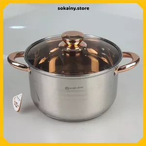 BỘ NỒI ĐỨC 6 MÓN 12 CHI TIẾT CAO CẤP CHÍNH HÃNG - Bộ Nồi Inox Đa Năng Cho Gia Đình
