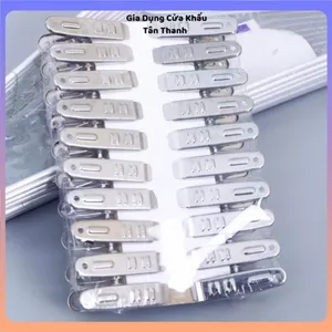 KẸP PHƠI ĐỒ INOX 304 - Chống Gió, Giữ Quần Áo Cố Định Hiệu Quả