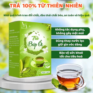 ✅ Trà Búp Ổi Mộc Tâm Hộp 60 Gói [Chính Hãng Cao Cấp] ✅ Trà xuống kí nhanh cấp tốc kiểm soát cân nặng an toàn hiệu quả