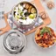 CÀ MEN BOM HÀN QUỐC 2 NGĂN - Hộp Cơm Giữ Nhiệt 1.5L Tiện Lợi