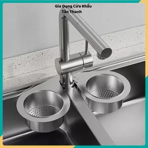KHAY LỌC RÁC BỒN RỬA CHÉN THIÊN NGA - Treo Vòi Nước Chống Tắc Nghẽn